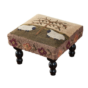 Meadow Hollow Hooked Stool