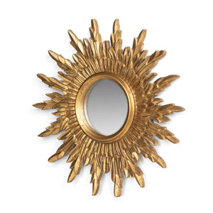 Eliana Gilded Sunburst Mirror
