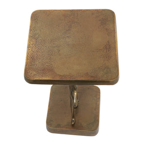 Leisurely Repose Sculptural End Table