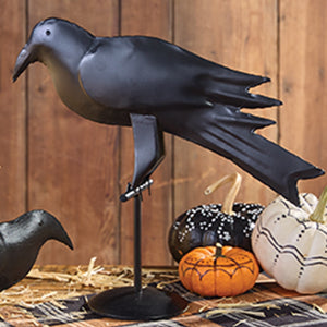 Iron & Metal Crow - Perched