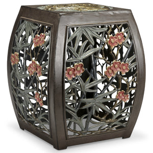 Mythical Bloom Perch Garden Stool