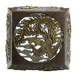 Mythical Bloom Perch Garden Stool