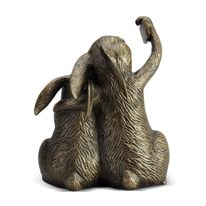 "Bunny Buddies" Selfie Sculpture