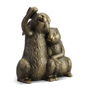"Bunny Buddies" Selfie Sculpture