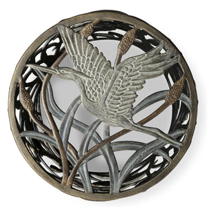 Heron Gathering Drum Table