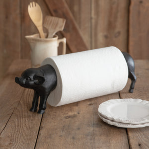 Pig Paper Towel Holder