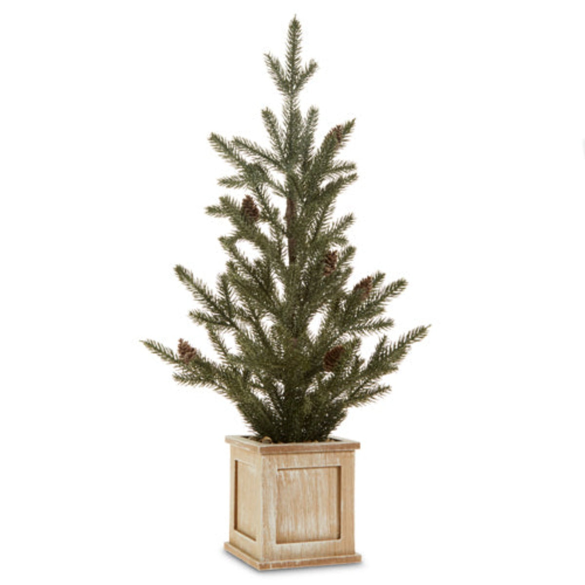 Potted Pine w/ Cones 26"