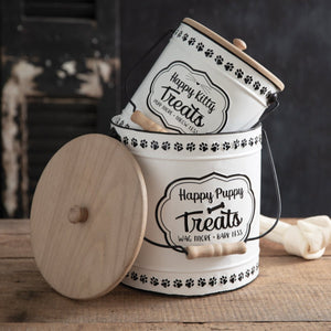 Happy Pet Treat Canisters - Set of 2