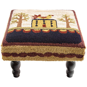 Homestead Haven Hooked Stool
