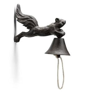 Acorn Caller Squirrel Garden Bell