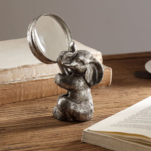 Sitting Elephant Magnifier Glass
