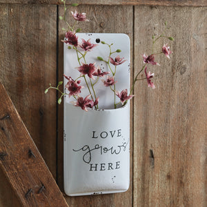 Love Grows Wall Pocket