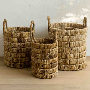 Palmetto Woven Basket Set
