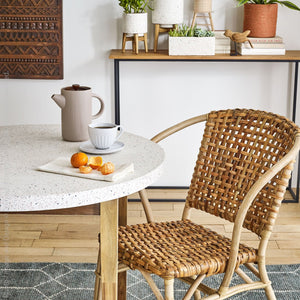 Woven Rattan Bistro Chair