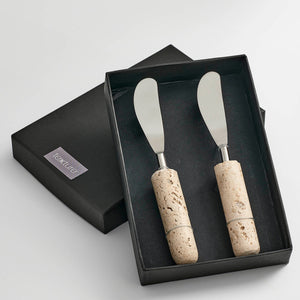 Travertine Cheese Spreaders