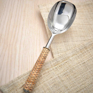 Woven Rattan Ice Scoop