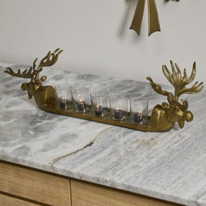 Moose Candleholder