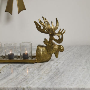 Moose Candleholder