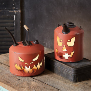 Carved Pumpkin Luminaries