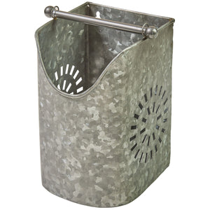 Farmhouse Galvanized Tissue Holder
