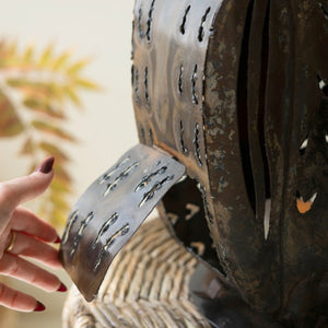 Nightwatch Owl Iron Luminary