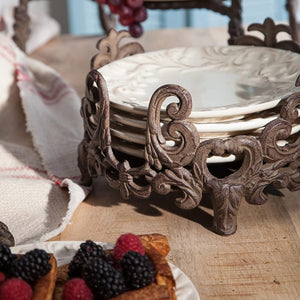 Acanthus Salad Plate Holder