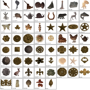 Drapery Accent - Nut Mount