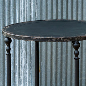 Antique Metal Side Table