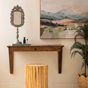 Ashford Reclaimed Wood Wall Desk