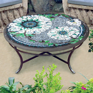 Azula Mosaic Coffee Table - Round