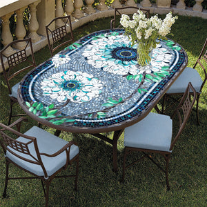 Azula Mosaic Oval Bistro