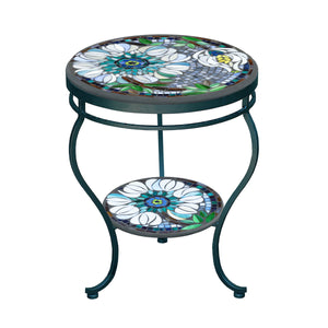 Azula Mosaic Side Table - Tiered