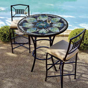 Belcarra Mosaic High Dining Set