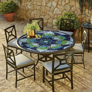 Belcarra 48", 54 or 60" Mosaic Patio Table