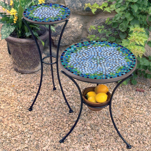 Belize Mosaic Plant Stands