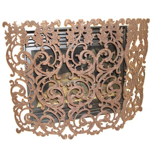 Bird of Paradise Fireplace Screen