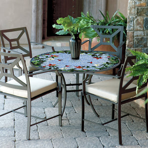 Blue Sky Hummingbird 48", 54" or 60" Mosaic Patio Table