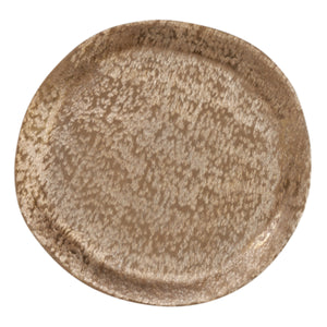 Brushed Satin Charger - Gold