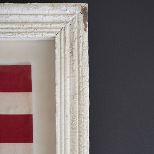 Large Framed American Flag