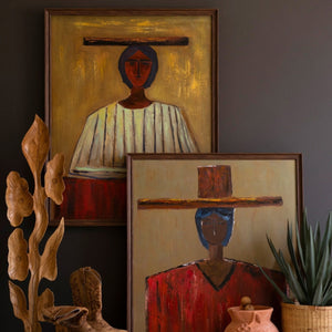 Still Strength Framed Southwest Portrait