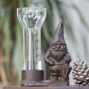 Garden Gnome Rain Gauge