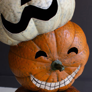 Stacked Jack-O-Lanterns