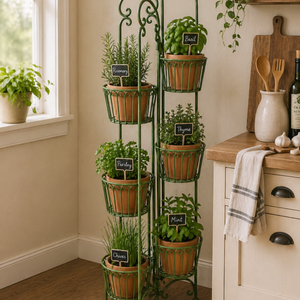 Cast Iron Folding Herb Stand