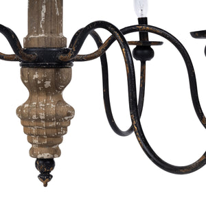 Chateau Ironwood Chandelier