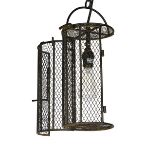 Dye Basket Pendant Light