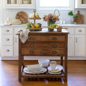 Old Pine Cottage Kitchen Island