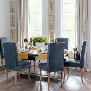 Estate Velvet Upholstered Chair