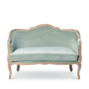 Philippe Velvet Loveseat