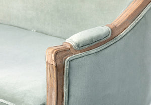 Philippe Velvet Loveseat