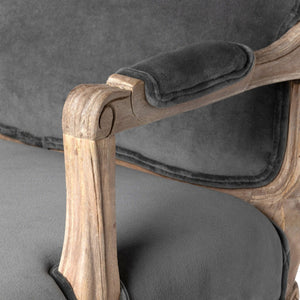 Chloe Velvet Arm Chair